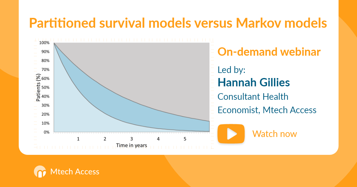Partitioned survival models versus Markov models on demand webinar