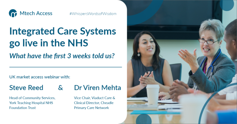 Integrated Care Systems go live in the NHS - the first 3 weeks