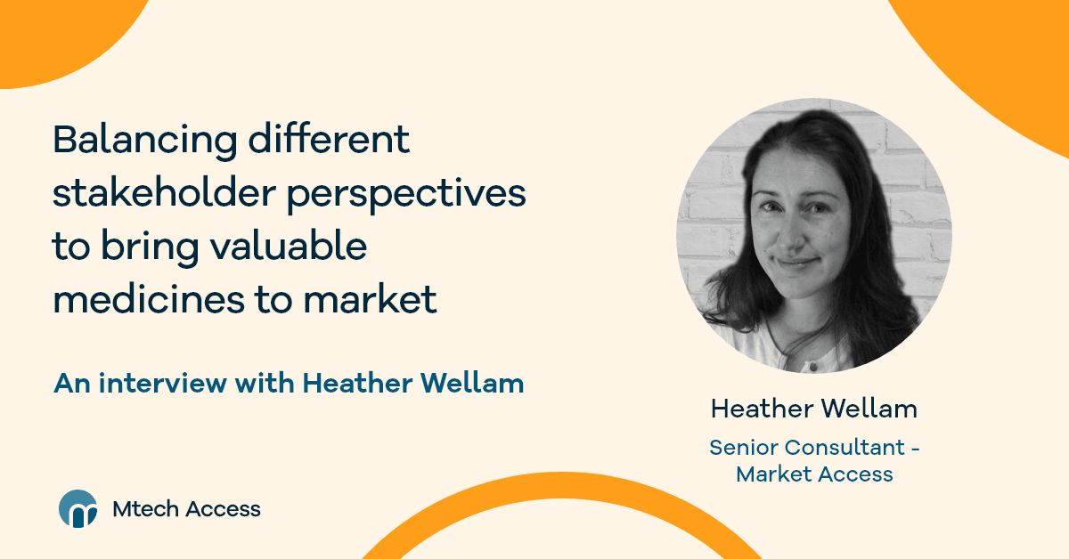 Balancing different stakeholder perspectives to bring valuable medicines to market: An interview with Heather Wellam cover