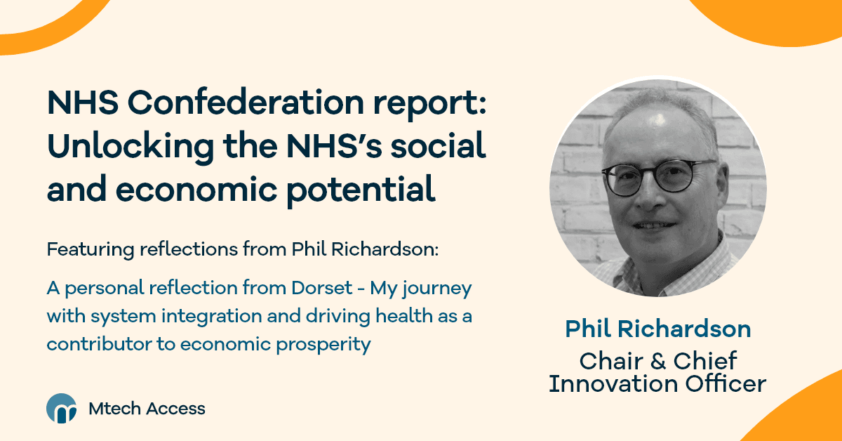 NHS Confederation Report on ‘Unlocking the NHS’s social and economic potential’ cover