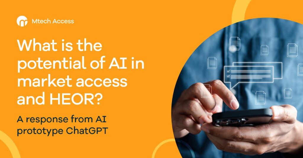 The potential of AI in market access and HEOR cover