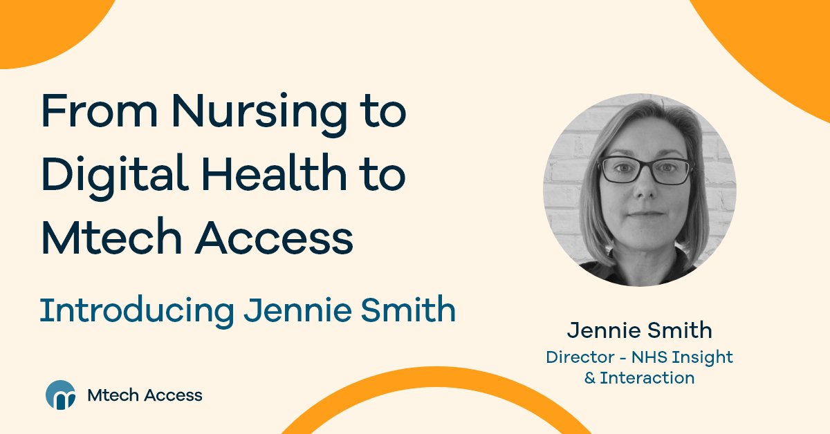 From Nursing to Digital Health to Mtech Access – Introducing Jennie Smith cover