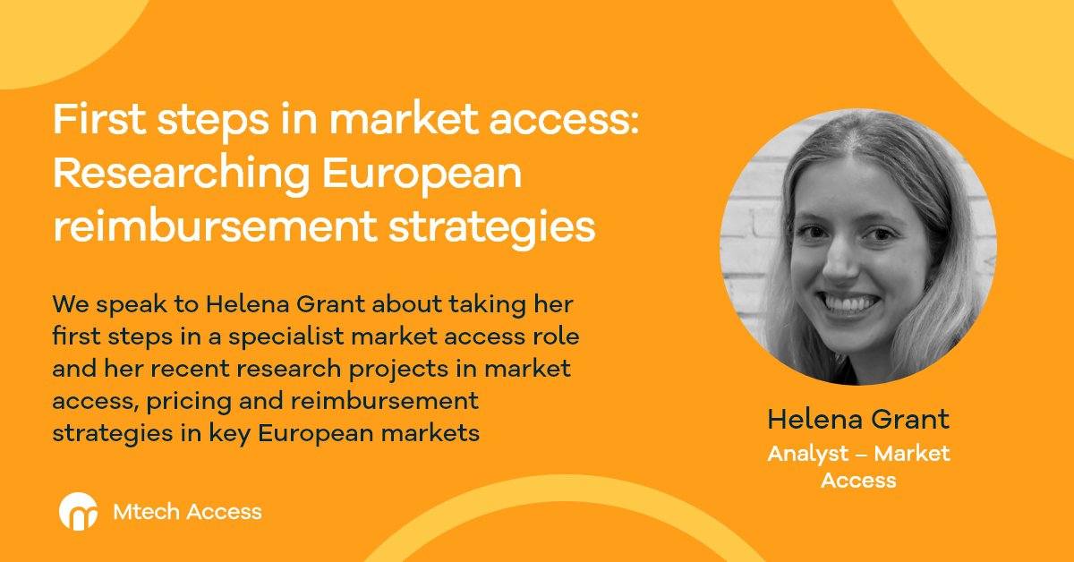 First steps in market access: Researching European reimbursement strategies cover