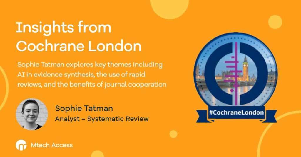 Insights from Cochrane London 2023 cover