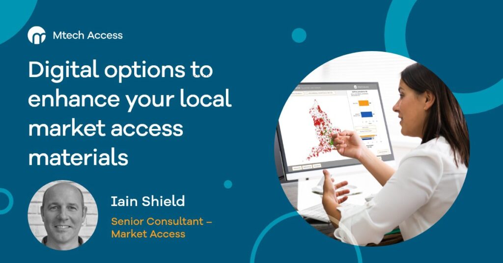 Digital options to enhance your local market access materials cover