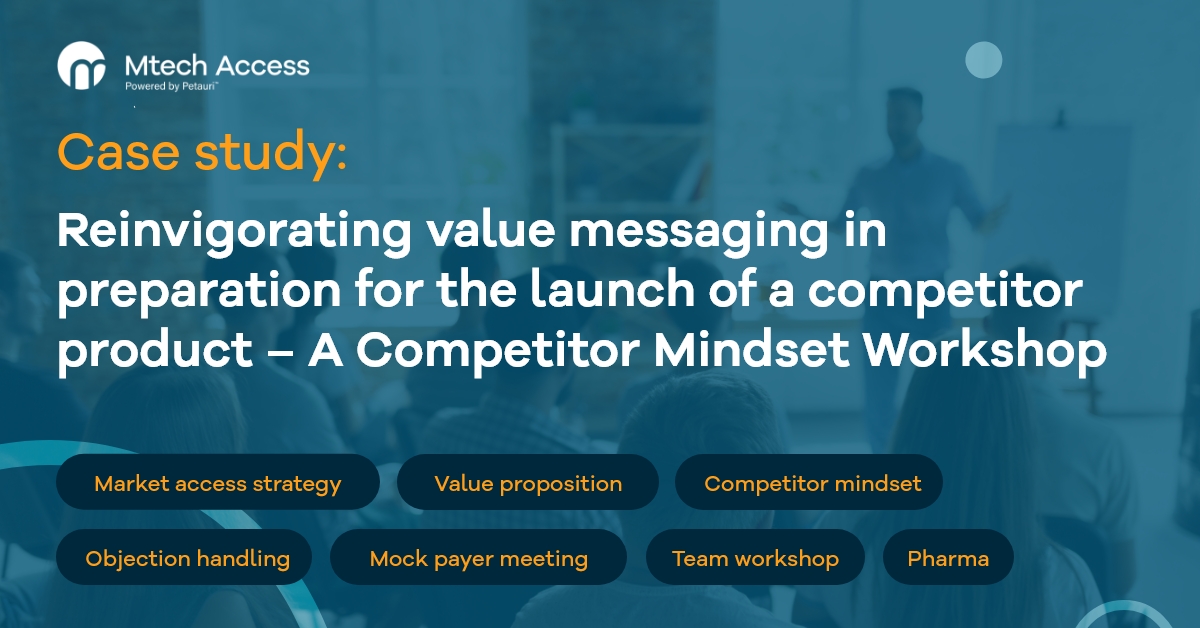 Reinvigorating value messaging in preparation for the launch of a competitor product – A Competitor Mindset Workshop