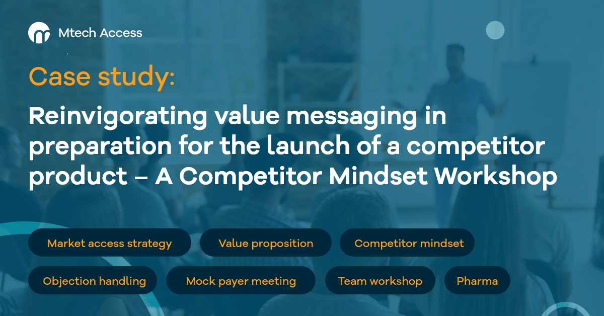 Reinvigorating value messaging in preparation for the launch of a competitor product – A Competitor Mindset Workshop