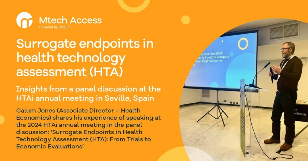 Surrogate endpoints in HTA: Reflections on my HTAi panel discussion cover