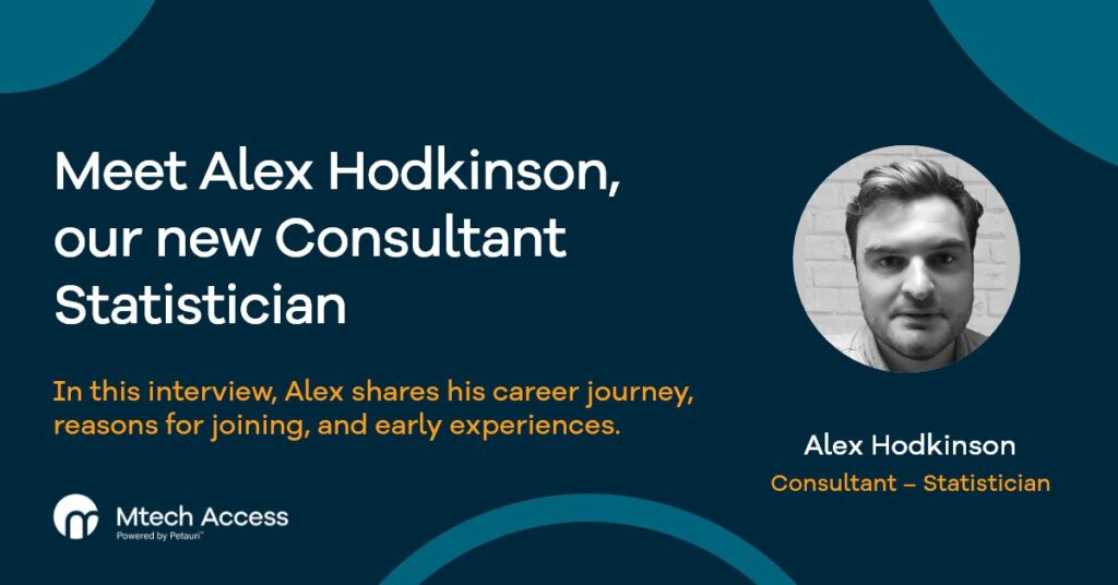 Meet Alex Hodkinson: New Consultant Statistician at Mtech Access cover