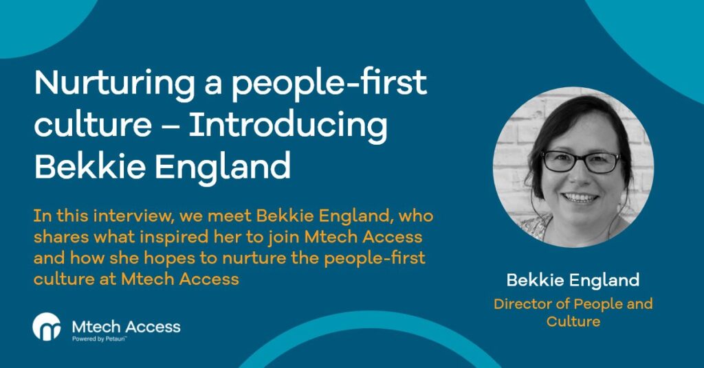 Nurturing a people-first culture – Introducing Bekkie England cover