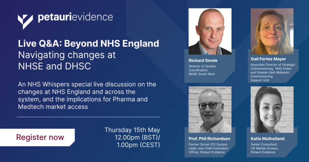 Live Q&A: Beyond NHS England – Navigating changes at NHSE and DHSC